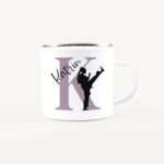Bild von   emaille tasse mit namen judojpg | Individuelle 🎁 persönliche 🎁 personalisierte Geschenke bedruckt ▪ bestickt ▪ graviert