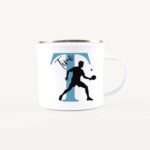 Bild von   emaille tasse mit namen tischtjpg | Individuelle 🎁 persönliche 🎁 personalisierte Geschenke bedruckt ▪ bestickt ▪ graviert