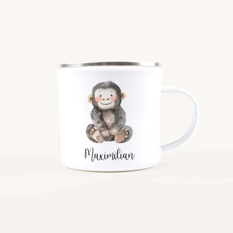 Bild von   emaille tasse affejpg | Individuelle 🎁 persönliche 🎁 personalisierte Geschenke bedruckt ▪ bestickt ▪ graviert