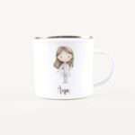 Bild von   emaille tasse aerztinjpg | Individuelle 🎁 persönliche 🎁 personalisierte Geschenke bedruckt ▪ bestickt ▪ graviert