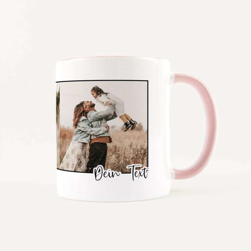 Bild von   foto tasse mit text weiss rojpg | Individuelle 🎁 persönliche 🎁 personalisierte Geschenke bedruckt ▪ bestickt ▪ graviert