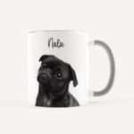 Bild von   tasse haustier weiss graujpg | Individuelle 🎁 persönliche 🎁 personalisierte Geschenke bedruckt ▪ bestickt ▪ graviert