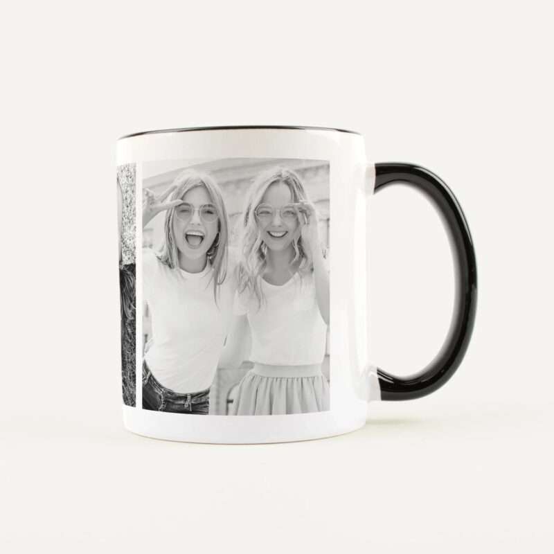 Bild von   tasse foto three weiss schwajpg | Individuelle 🎁 persönliche 🎁 personalisierte Geschenke bedruckt ▪ bestickt ▪ graviert