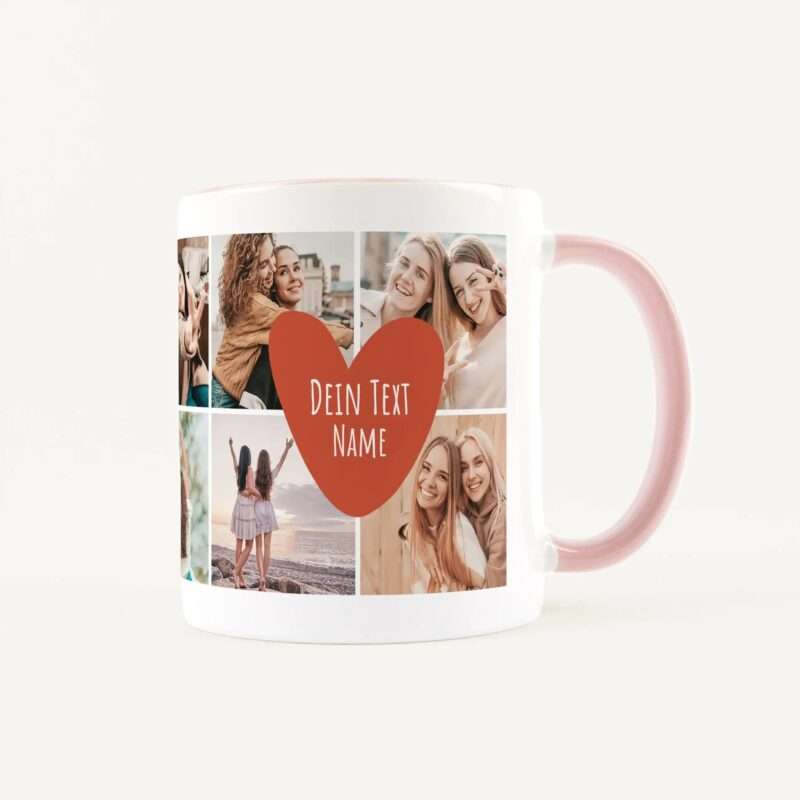 Bild von   tasse foto herz text weiss rjpg | Individuelle 🎁 persönliche 🎁 personalisierte Geschenke bedruckt ▪ bestickt ▪ graviert