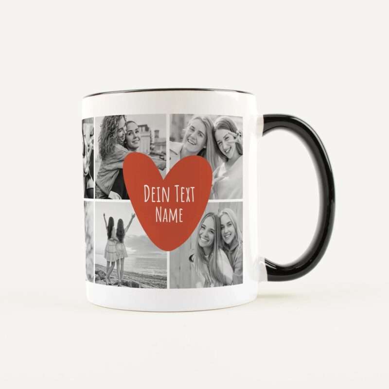 Bild von   tasse foto herz text weiss sjpg | Individuelle 🎁 persönliche 🎁 personalisierte Geschenke bedruckt ▪ bestickt ▪ graviert