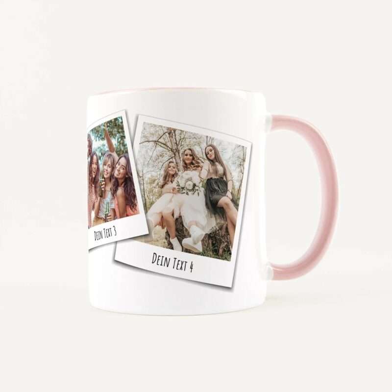 Bild von   fototasse polaroid weiss rosjpg | Individuelle 🎁 persönliche 🎁 personalisierte Geschenke bedruckt ▪ bestickt ▪ graviert