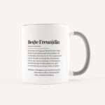 Bild von   tasse definition beste freundijpg | Individuelle 🎁 persönliche 🎁 personalisierte Geschenke bedruckt ▪ bestickt ▪ graviert