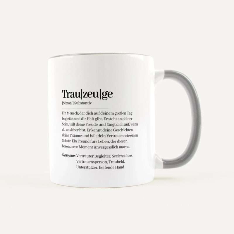 Bild von   tasse definition trauzeuge weijpg | Individuelle 🎁 persönliche 🎁 personalisierte Geschenke bedruckt ▪ bestickt ▪ graviert