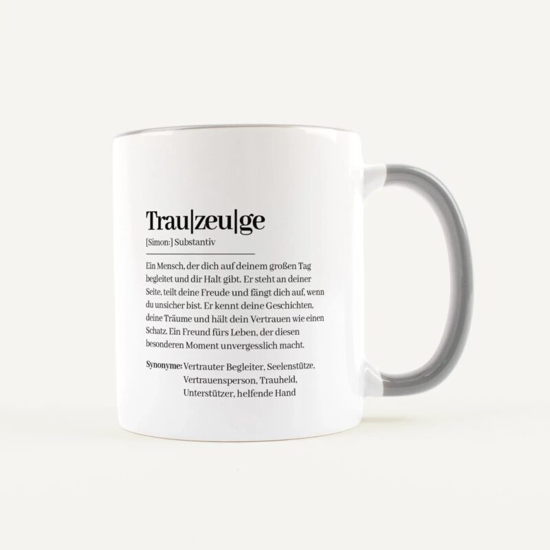 Bild von   tasse definition trauzeuge weijpg | Individuelle 🎁 persönliche 🎁 personalisierte Geschenke bedruckt ▪ bestickt ▪ graviert