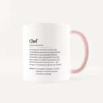 Bild von   tasse definition chef weissjpg | Individuelle 🎁 persönliche 🎁 personalisierte Geschenke bedruckt ▪ bestickt ▪ graviert