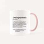 Bild von   tasse definition lieblingsmensjpg | Individuelle 🎁 persönliche 🎁 personalisierte Geschenke bedruckt ▪ bestickt ▪ graviert