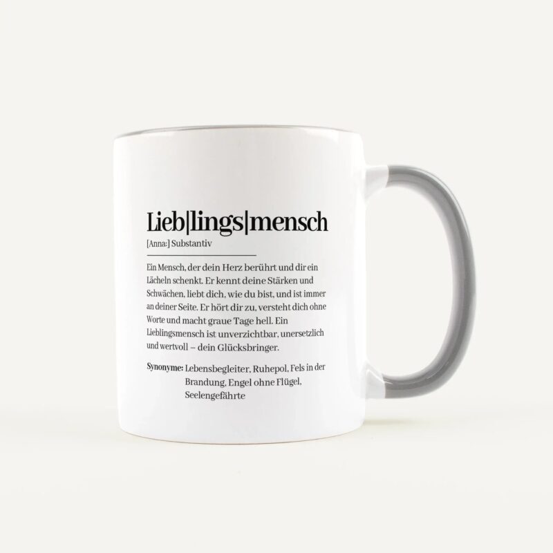 Bild von   tasse definition lieblingsmensjpg | Individuelle 🎁 persönliche 🎁 personalisierte Geschenke bedruckt ▪ bestickt ▪ graviert