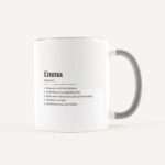 Bild von   namen tasse definition weissjpg | Individuelle 🎁 persönliche 🎁 personalisierte Geschenke bedruckt ▪ bestickt ▪ graviert