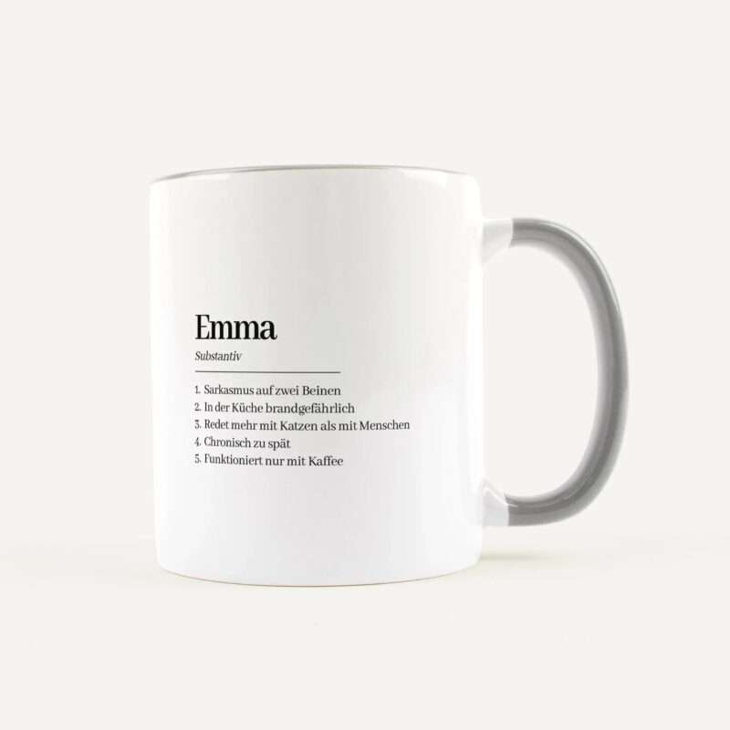 Bild von   namen tasse definition weissjpg | Individuelle 🎁 persönliche 🎁 personalisierte Geschenke bedruckt ▪ bestickt ▪ graviert