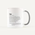 Bild von   tasse definition opa weiss gjpg | Individuelle 🎁 persönliche 🎁 personalisierte Geschenke bedruckt ▪ bestickt ▪ graviert
