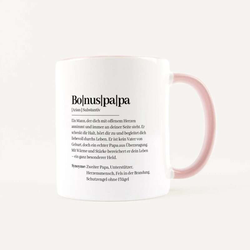 Bild von   tasse definition bonuspapa weijpg | Individuelle 🎁 persönliche 🎁 personalisierte Geschenke bedruckt ▪ bestickt ▪ graviert