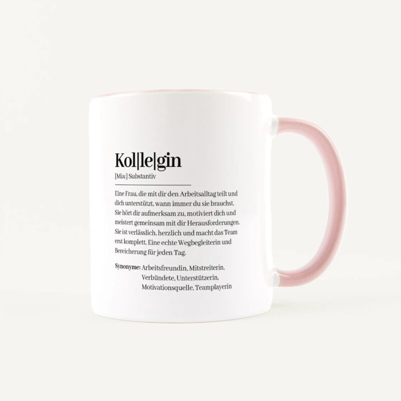 Bild von   tasse definition kollegin weiajpg | Individuelle 🎁 persönliche 🎁 personalisierte Geschenke bedruckt ▪ bestickt ▪ graviert
