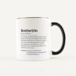 Bild von   tasse definition rentnerin weijpg | Individuelle 🎁 persönliche 🎁 personalisierte Geschenke bedruckt ▪ bestickt ▪ graviert