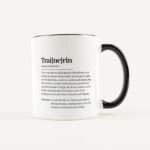 Bild von   tasse definition trainerin weijpg | Individuelle 🎁 persönliche 🎁 personalisierte Geschenke bedruckt ▪ bestickt ▪ graviert