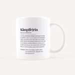 Bild von   tasse definition kaempferin wejpg | Individuelle 🎁 persönliche 🎁 personalisierte Geschenke bedruckt ▪ bestickt ▪ graviert