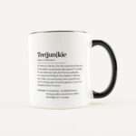 Bild von   tasse definition teejunkie weijpg | Individuelle 🎁 persönliche 🎁 personalisierte Geschenke bedruckt ▪ bestickt ▪ graviert
