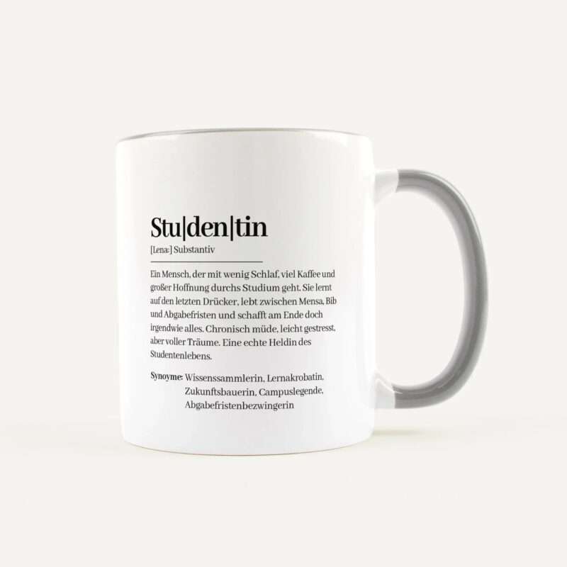 Bild von   tasse definition studentin weijpg | Individuelle 🎁 persönliche 🎁 personalisierte Geschenke bedruckt ▪ bestickt ▪ graviert