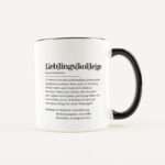 Bild von   tasse definition lieblingskolljpg | Individuelle 🎁 persönliche 🎁 personalisierte Geschenke bedruckt ▪ bestickt ▪ graviert