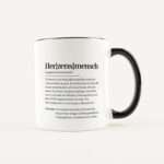 Bild von   tasse definition herzensmenschjpg | Individuelle 🎁 persönliche 🎁 personalisierte Geschenke bedruckt ▪ bestickt ▪ graviert