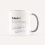 Bild von   tasse definition tollpatsch wejpg | Individuelle 🎁 persönliche 🎁 personalisierte Geschenke bedruckt ▪ bestickt ▪ graviert