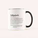 Bild von   tasse definition tollpatsch wejpg | Individuelle 🎁 persönliche 🎁 personalisierte Geschenke bedruckt ▪ bestickt ▪ graviert