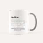 Bild von   tasse definition cousine weissjpg | Individuelle 🎁 persönliche 🎁 personalisierte Geschenke bedruckt ▪ bestickt ▪ graviert