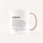 Bild von   tasse definition soulmate weiajpg | Individuelle 🎁 persönliche 🎁 personalisierte Geschenke bedruckt ▪ bestickt ▪ graviert