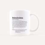 Bild von   tasse definition bonusoma weiajpg | Individuelle 🎁 persönliche 🎁 personalisierte Geschenke bedruckt ▪ bestickt ▪ graviert