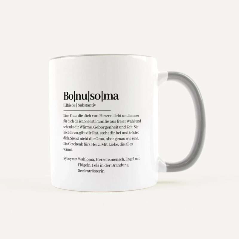 Bild von   tasse definition bonusoma weiajpg | Individuelle 🎁 persönliche 🎁 personalisierte Geschenke bedruckt ▪ bestickt ▪ graviert