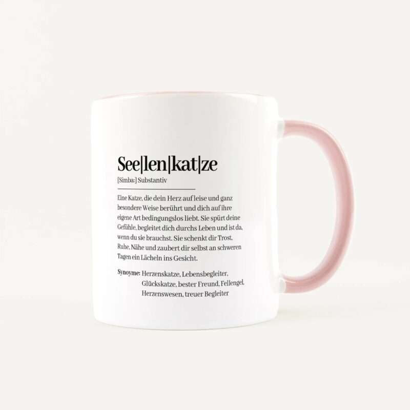 Bild von   tasse definition seelenkatze wjpg | Individuelle 🎁 persönliche 🎁 personalisierte Geschenke bedruckt ▪ bestickt ▪ graviert