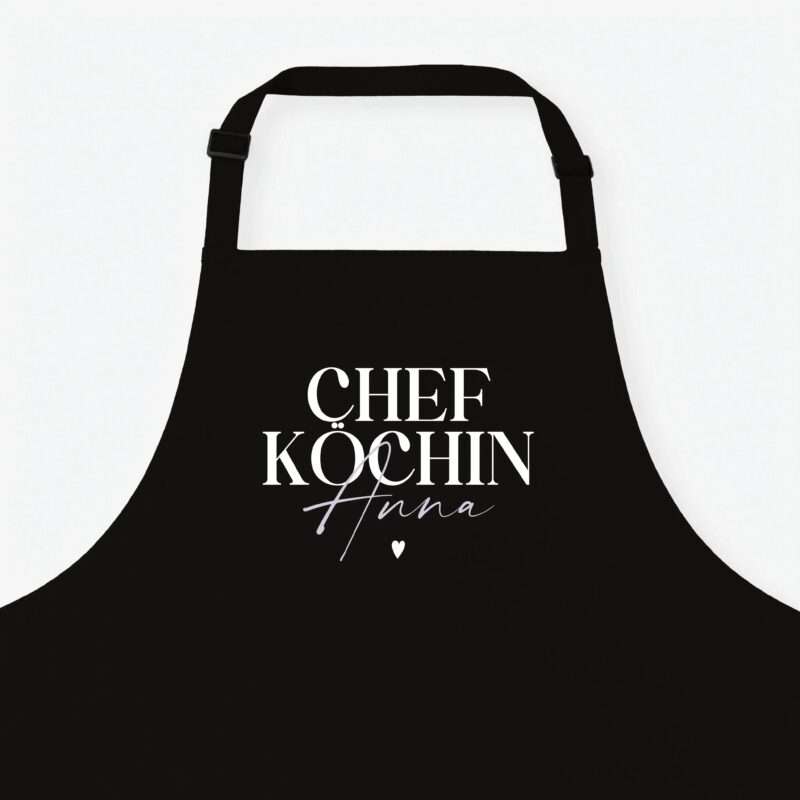 Bild von   kochschuerze chefkoechin schwajpg | Individuelle 🎁 persönliche 🎁 personalisierte Geschenke bedruckt ▪ bestickt ▪ graviert