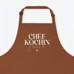 Bild von   kochschuerze chefkoechin kastajpg | Individuelle 🎁 persönliche 🎁 personalisierte Geschenke bedruckt ▪ bestickt ▪ graviert