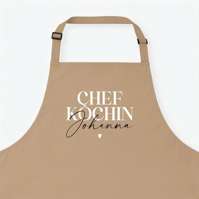 Bild von   kochschuerze chefkoechin lattejpg | Individuelle 🎁 persönliche 🎁 personalisierte Geschenke bedruckt ▪ bestickt ▪ graviert