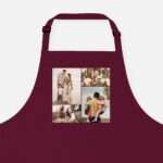 Bild von   kochschuerze foto no burgundejpg | Individuelle 🎁 persönliche 🎁 personalisierte Geschenke bedruckt ▪ bestickt ▪ graviert