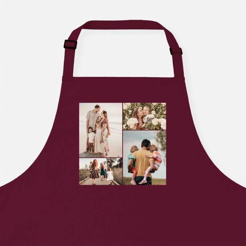 Bild von   kochschuerze foto no burgundejpg | Individuelle 🎁 persönliche 🎁 personalisierte Geschenke bedruckt ▪ bestickt ▪ graviert