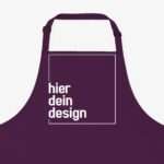 Bild von   kochschuerze dein design auberjpg | Individuelle 🎁 persönliche 🎁 personalisierte Geschenke bedruckt ▪ bestickt ▪ graviert
