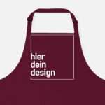 Bild von   kochschuerze dein design burgujpg | Individuelle 🎁 persönliche 🎁 personalisierte Geschenke bedruckt ▪ bestickt ▪ graviert