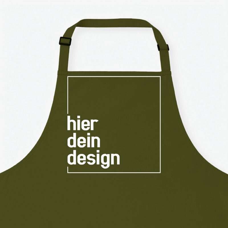 Bild von   kochschuerze dein design olivejpg | Individuelle 🎁 persönliche 🎁 personalisierte Geschenke bedruckt ▪ bestickt ▪ graviert