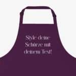 Bild von   kochschuerze eigener text aubejpg | Individuelle 🎁 persönliche 🎁 personalisierte Geschenke bedruckt ▪ bestickt ▪ graviert