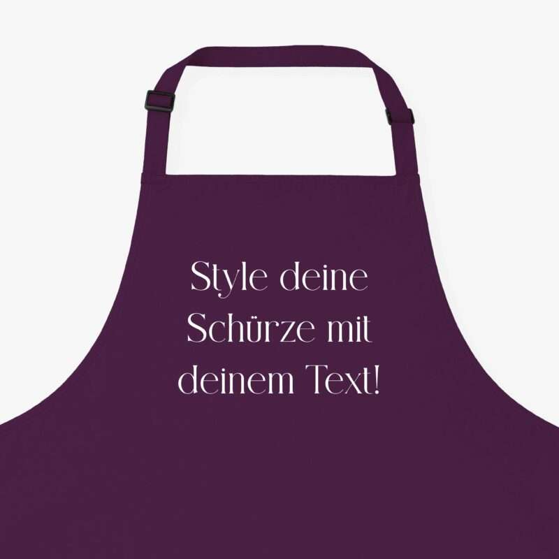 Bild von   kochschuerze eigener text aubejpg | Individuelle 🎁 persönliche 🎁 personalisierte Geschenke bedruckt ▪ bestickt ▪ graviert