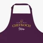 Bild von   kochschuerze chefkoch sterne ajpg | Individuelle 🎁 persönliche 🎁 personalisierte Geschenke bedruckt ▪ bestickt ▪ graviert