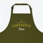 Bild von   kochschuerze chefkoch sterne ojpg | Individuelle 🎁 persönliche 🎁 personalisierte Geschenke bedruckt ▪ bestickt ▪ graviert