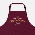 Bild von   kochschuerze chefkoechin sternjpg | Individuelle 🎁 persönliche 🎁 personalisierte Geschenke bedruckt ▪ bestickt ▪ graviert