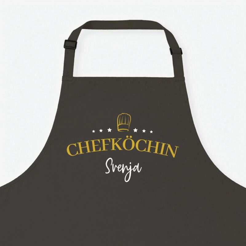 Bild von   kochschuerze chefkoechin sternjpg | Individuelle 🎁 persönliche 🎁 personalisierte Geschenke bedruckt ▪ bestickt ▪ graviert