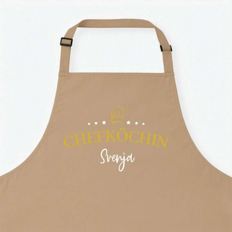 Bild von   kochschuerze chefkoechin sternjpg | Individuelle 🎁 persönliche 🎁 personalisierte Geschenke bedruckt ▪ bestickt ▪ graviert